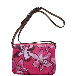 Kate Spade flower print crossbody bag